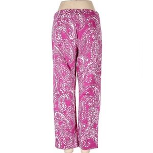 Lauren Ralph Lauren Pink Paisley Pants